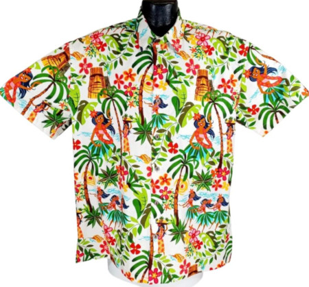 Vintage Hula Girl Hawaiian shirt Hawaiian shirt